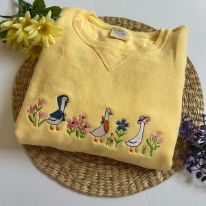 Floral Geese Sweatshirt