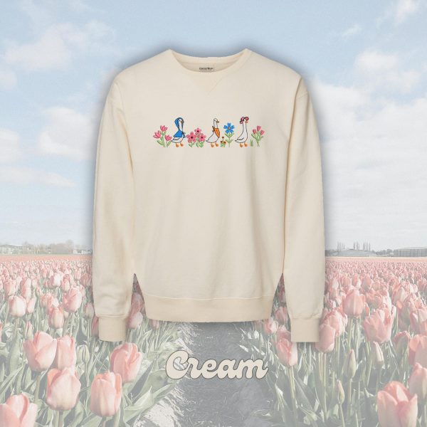 Floral Geese Sweatshirt - Image 2