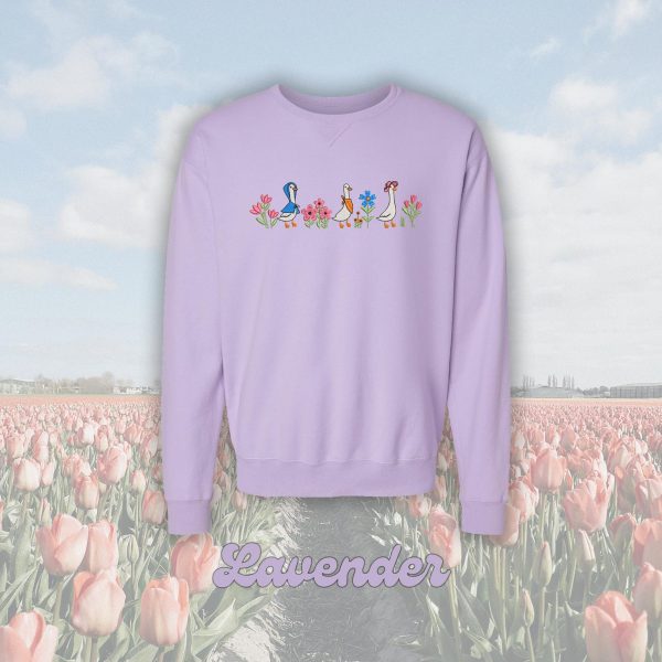 Floral Geese Sweatshirt - Image 3