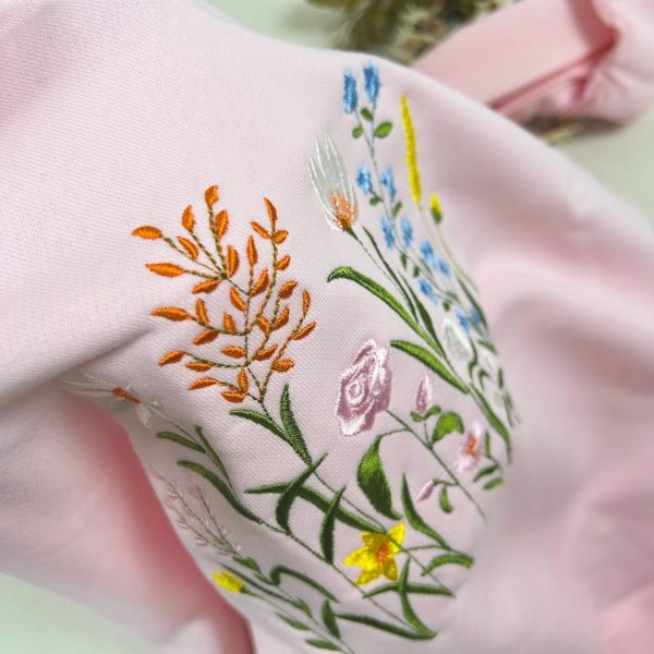 Wildflower Botany Oversized Embroidered Sweatshirt - Image 2