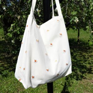 Personalized Tote Bag with Zipper
