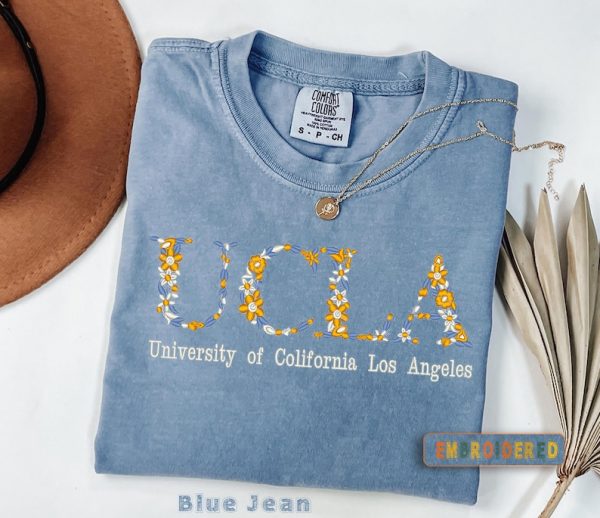 Embroidered Floral Graduation Tee - Image 3