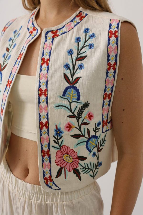 Floral Matching Vest - Image 3