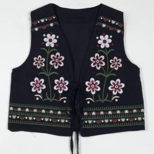 Embroidered Boho Vest